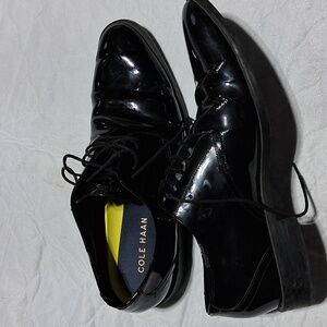 Cole Haan, Mens Black Dress Shoes, Size 12